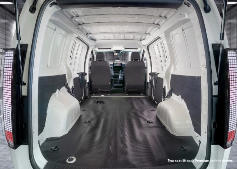 스타리아 2인승 적재공간, 실제로 얼마나 넓을까